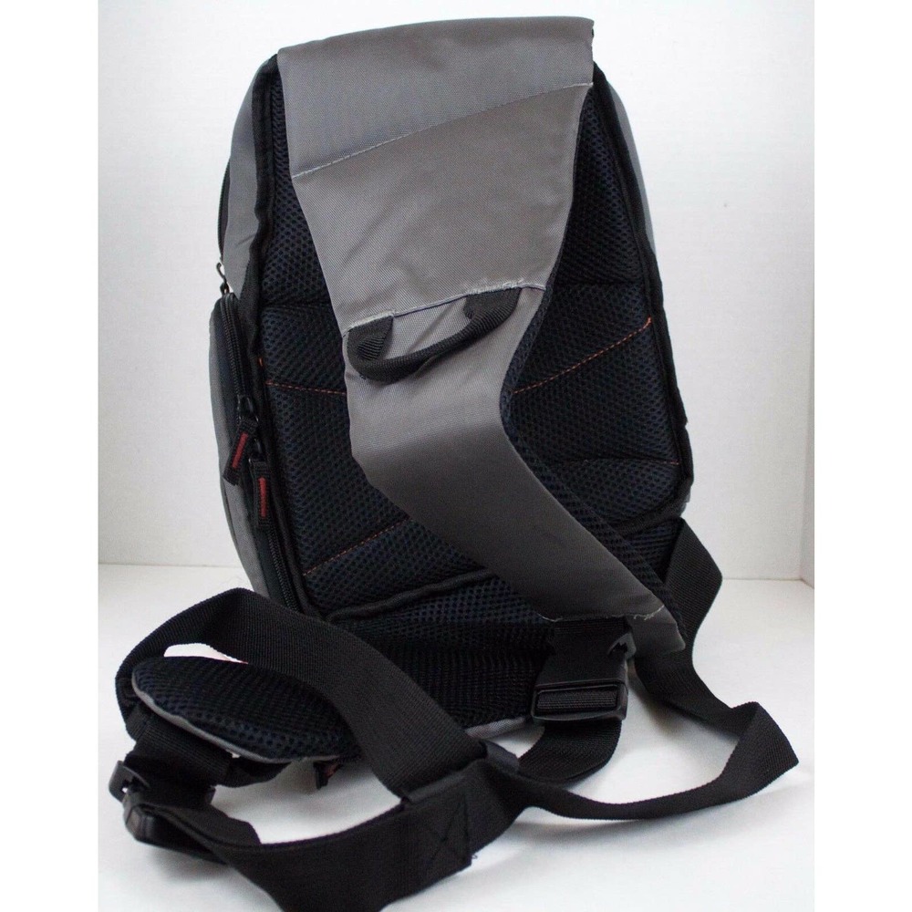 Dolica SB-015RD Sling Backpack for DSLR, (Red/Gray) - Picture 4 of 4